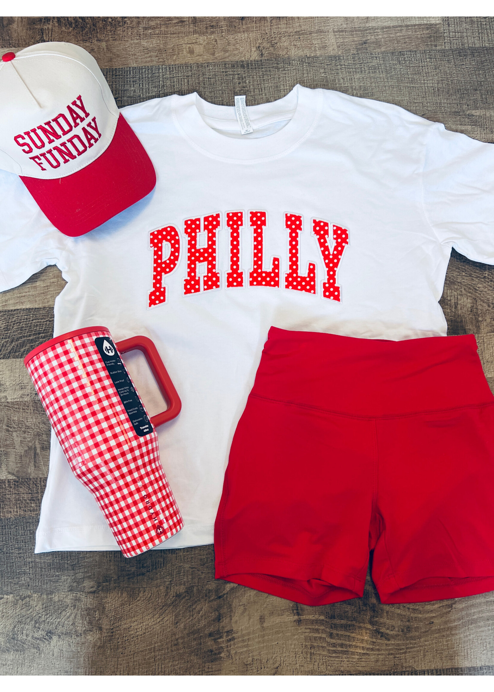Philly Polka Dot Boxy Tee