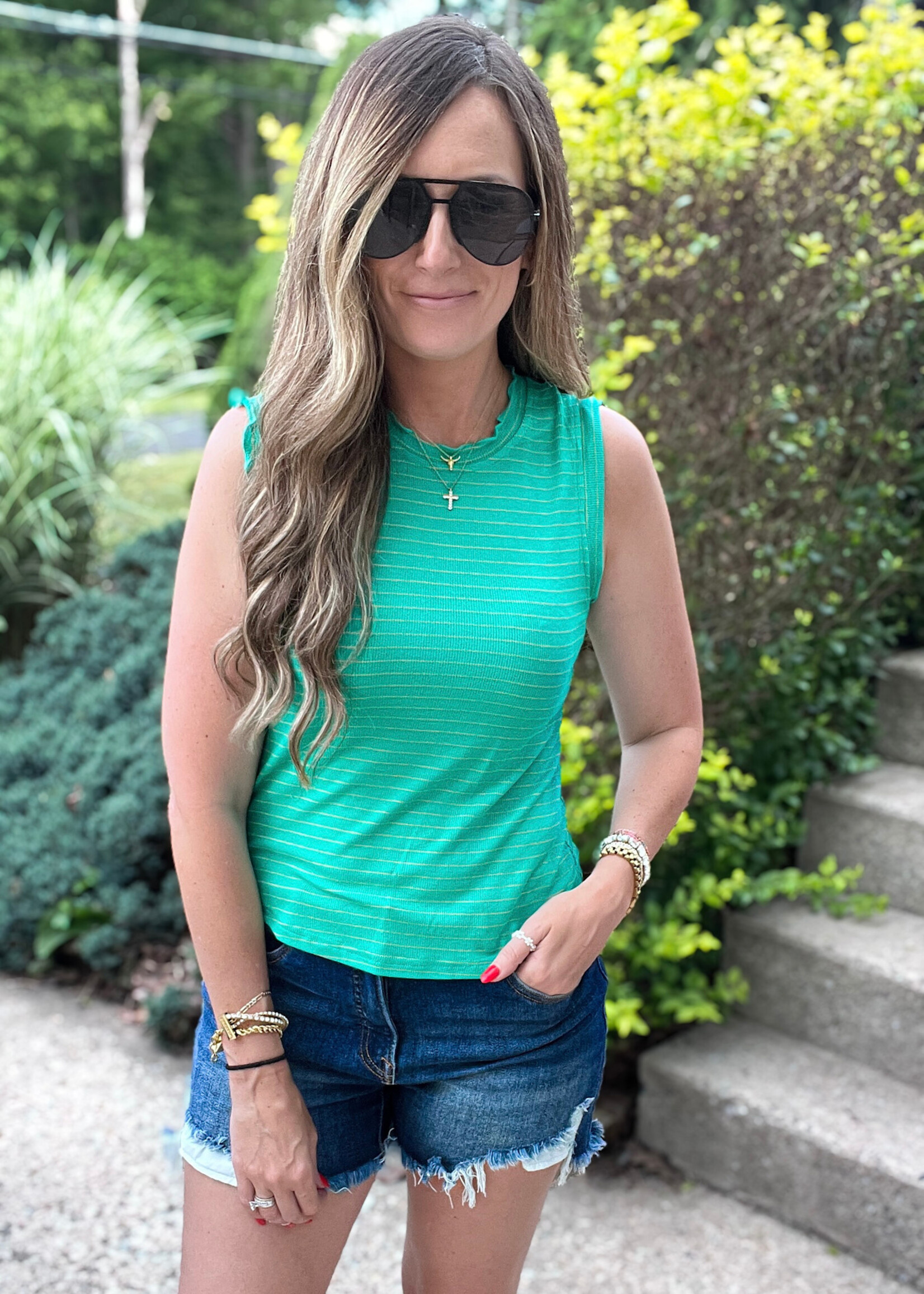 Marlena Striped Tank