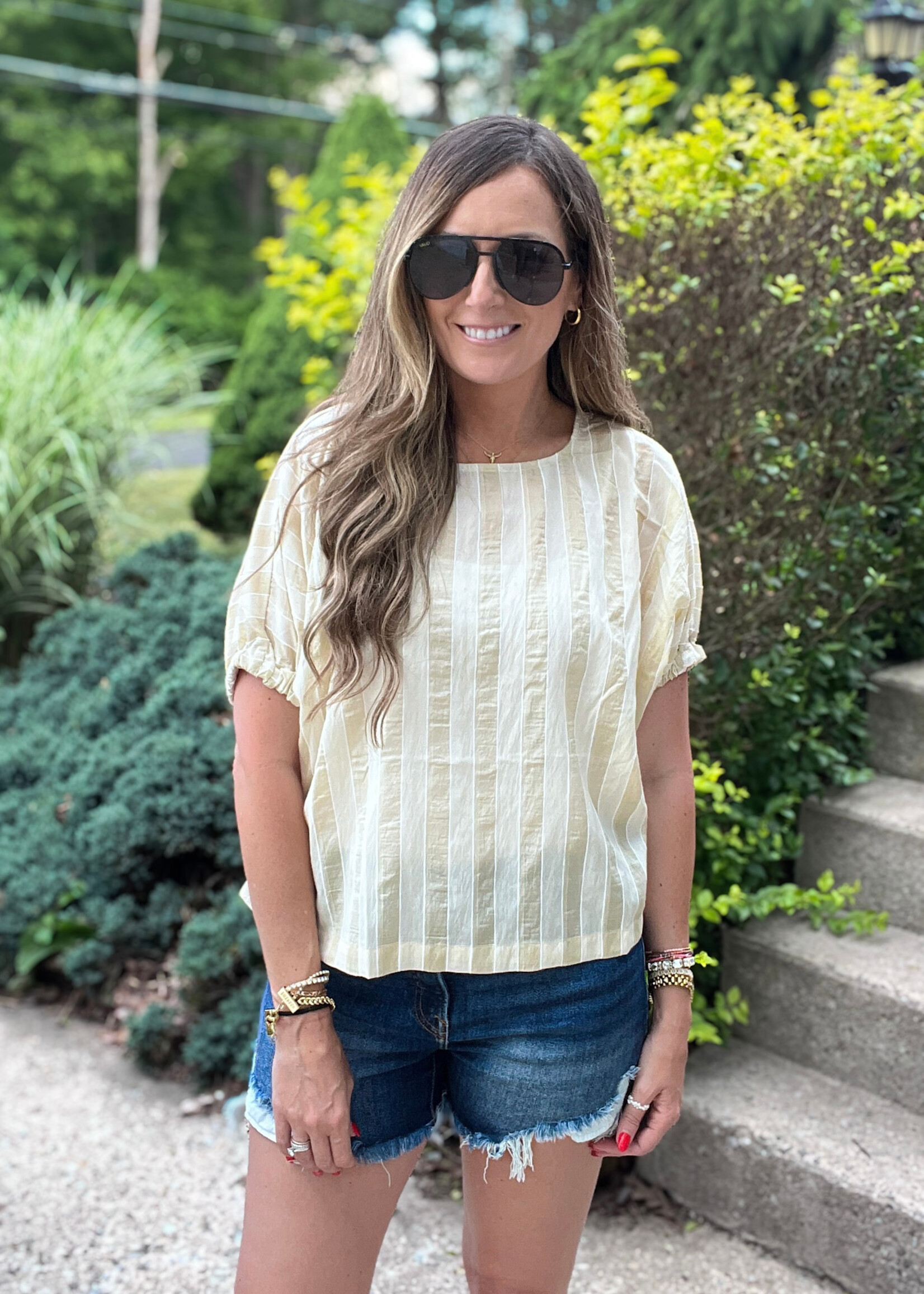 Sandy Shores Striped Top