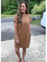 Corbin Ribbed T-Shirt Dress
