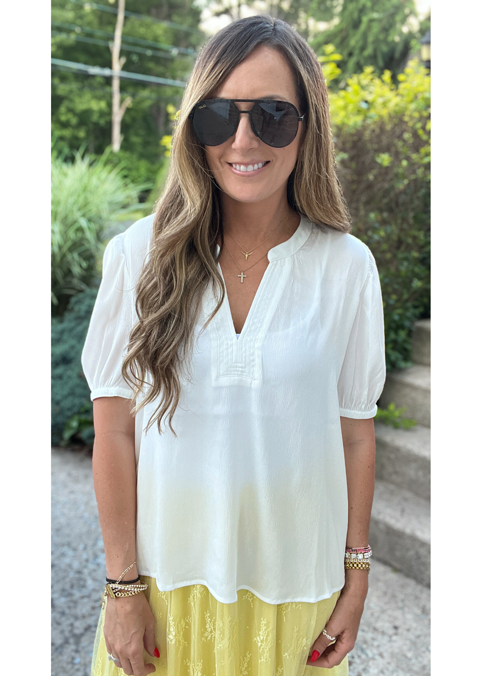 Mya Short Sleeve Top