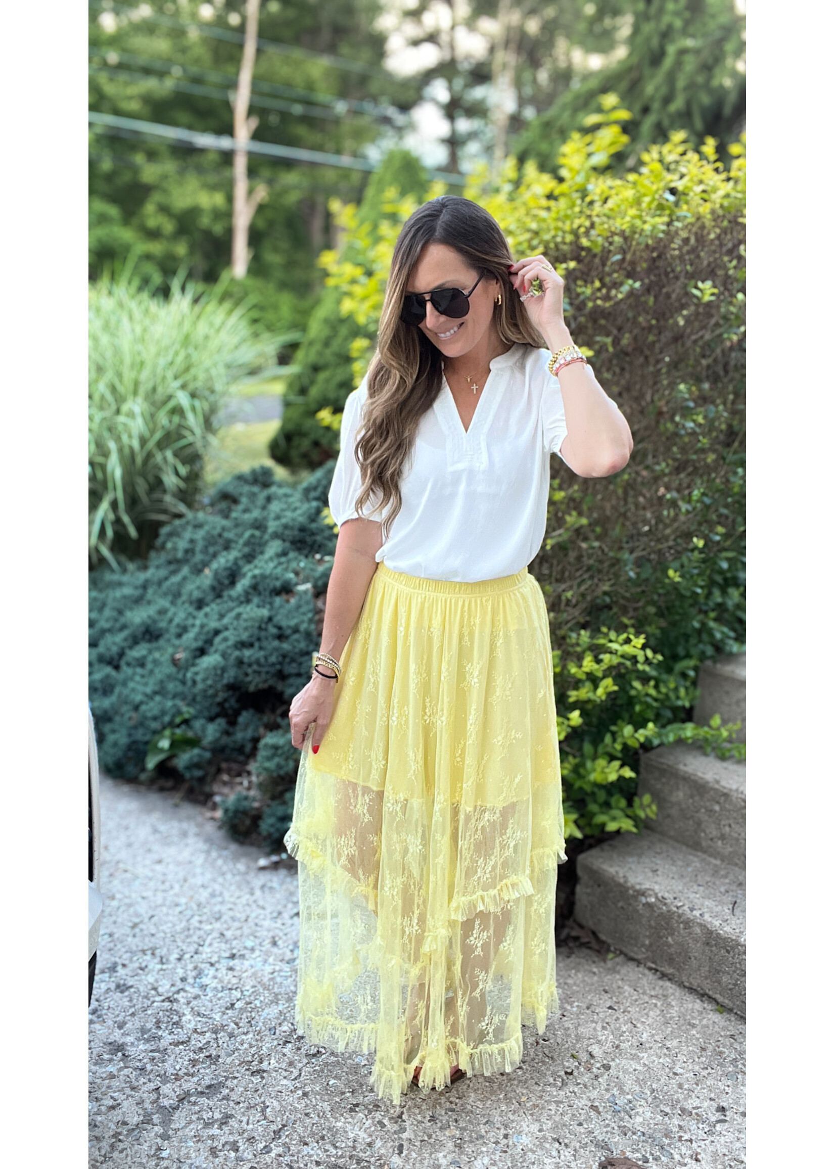 Mya Short Sleeve Top