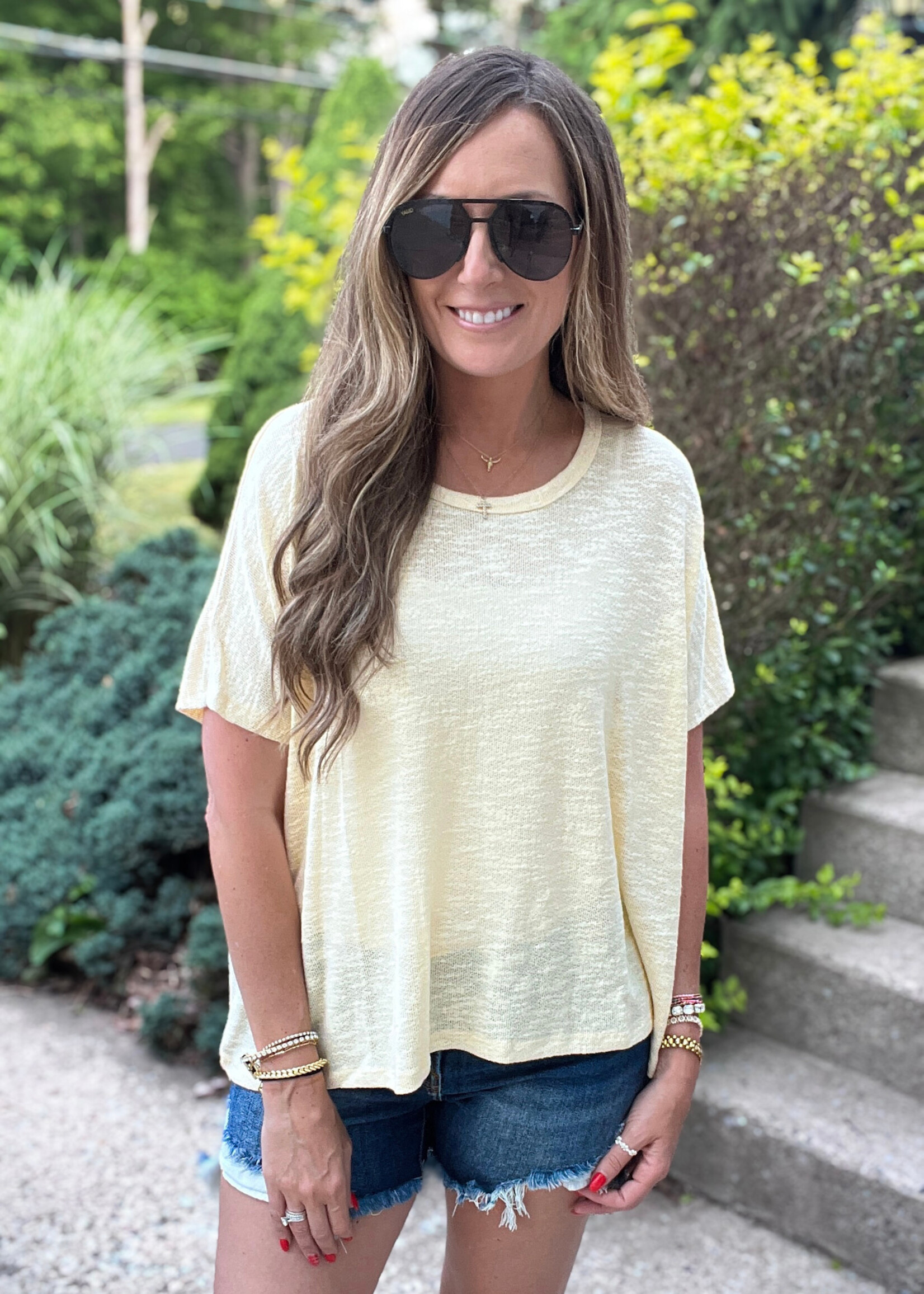 Sun Kissed Oversized Top
