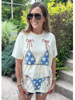 USA Bikini Graphic Tee