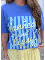 Tanned & Tipsy Graphic Tee