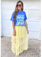Lemonade Lace Maxi Skirt