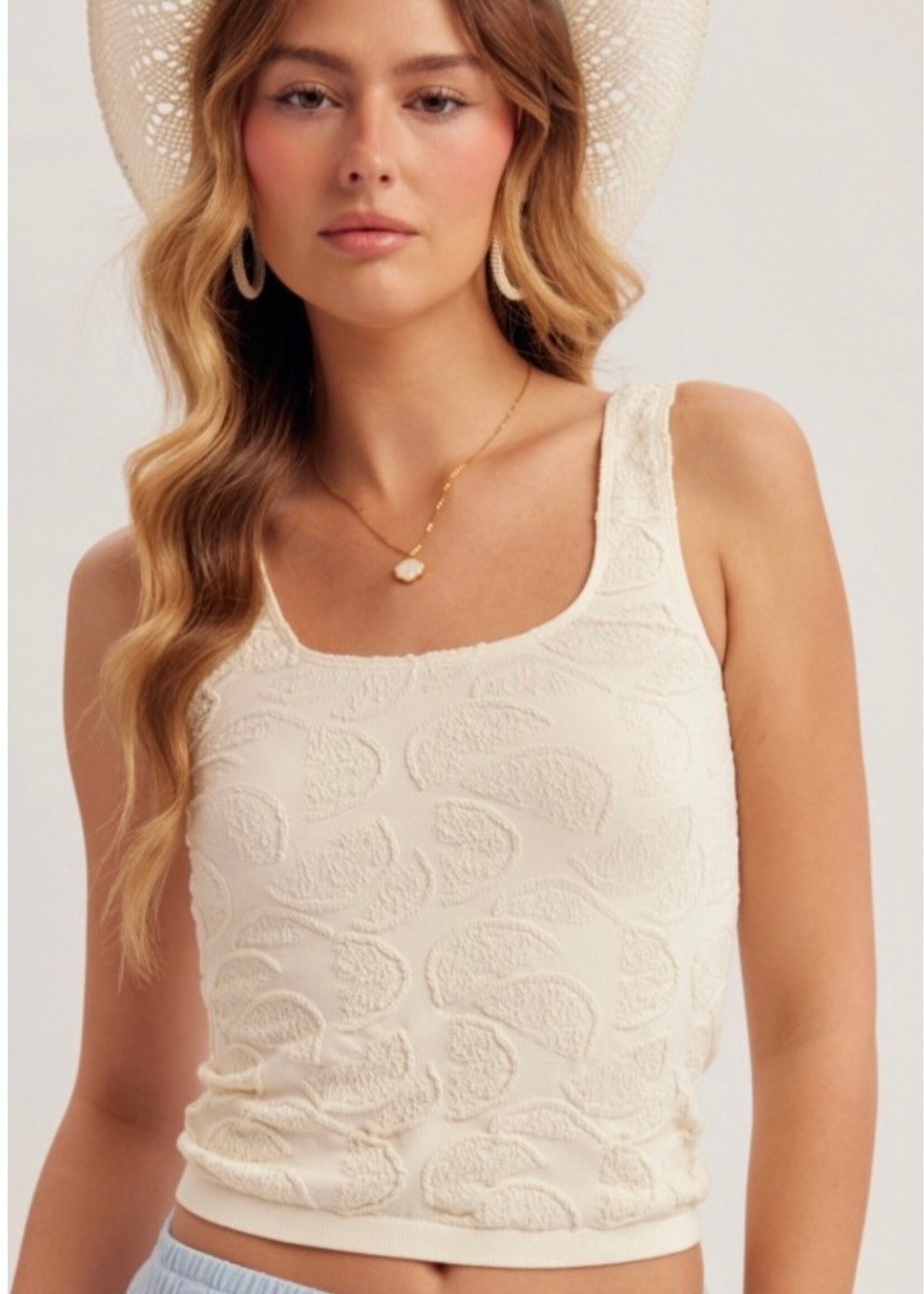 Lemon Knit Tank