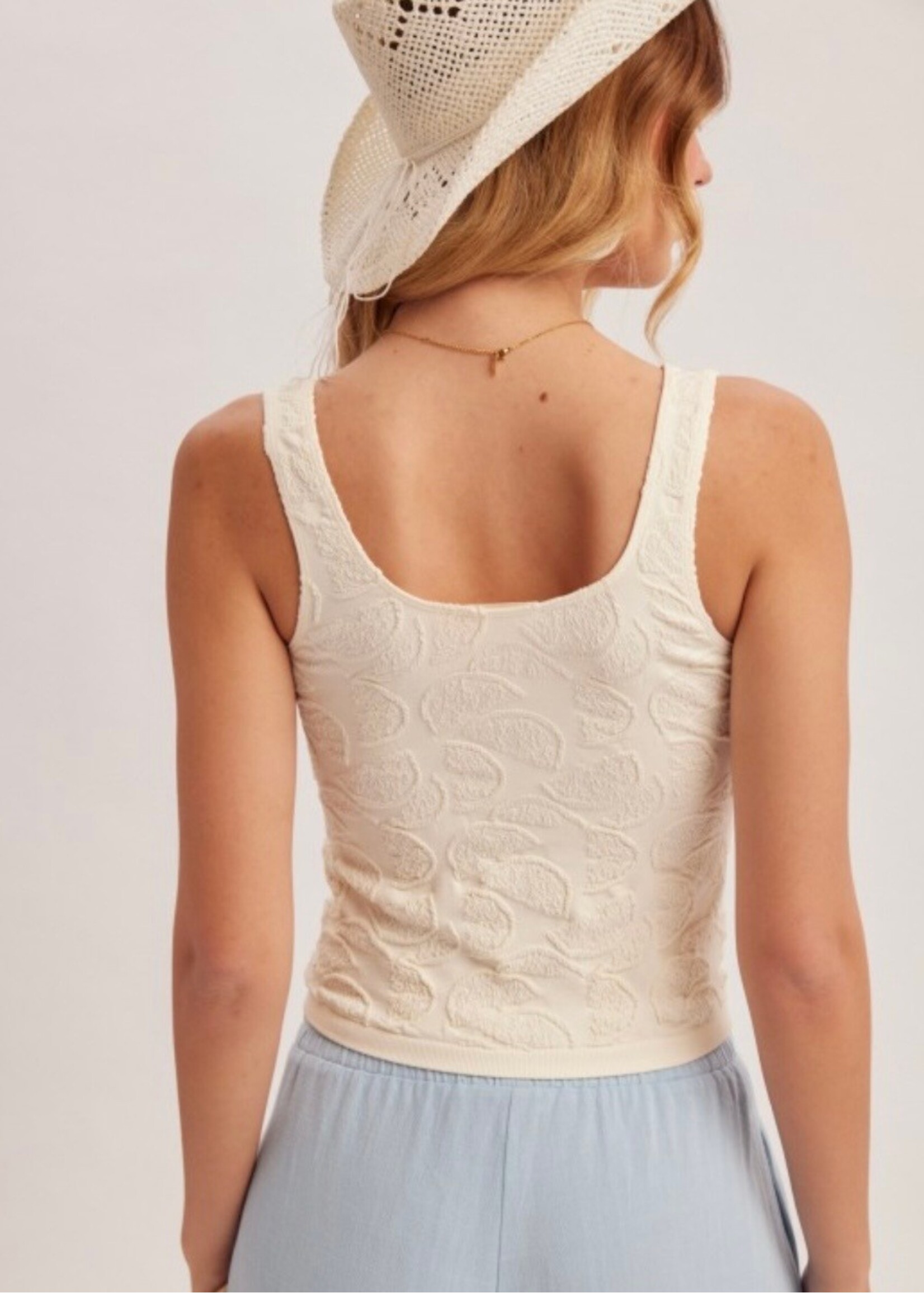Lemon Knit Tank