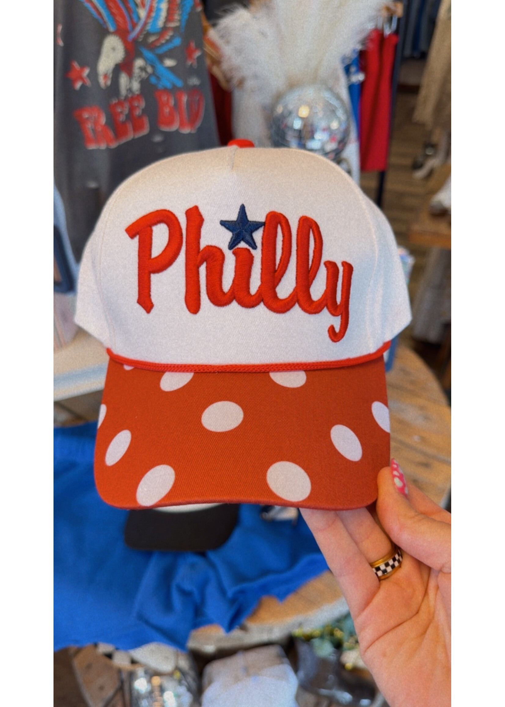 Philly Polka Dot Hat
