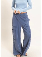 Zola Mineral Wide Leg Cargo Pants