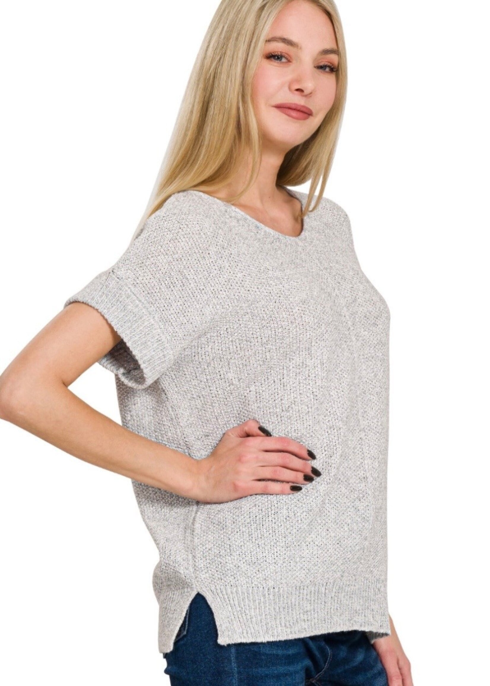 Ashlee Short Sleeve Sweater