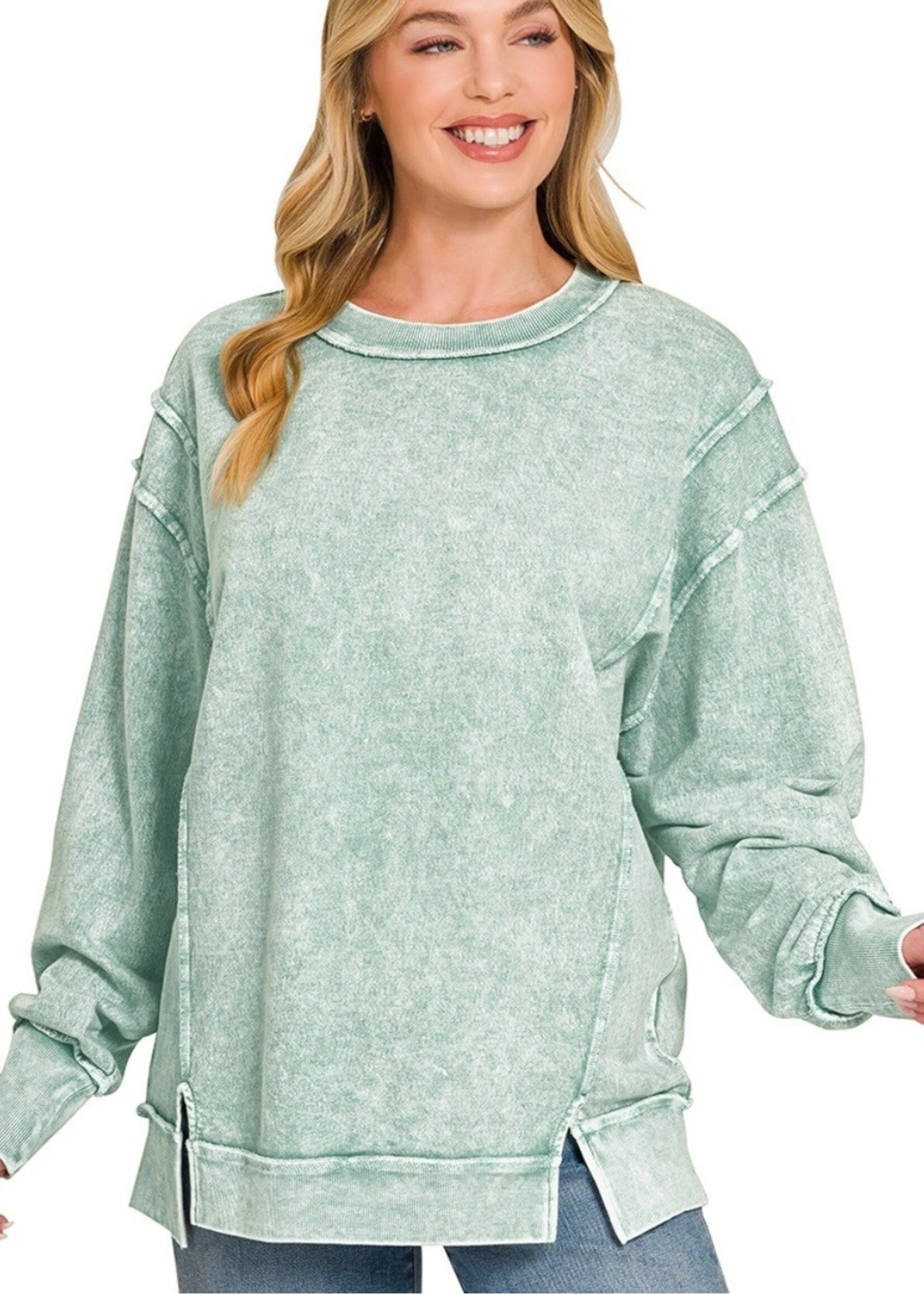 Myles Washed Terry Sweatshirt