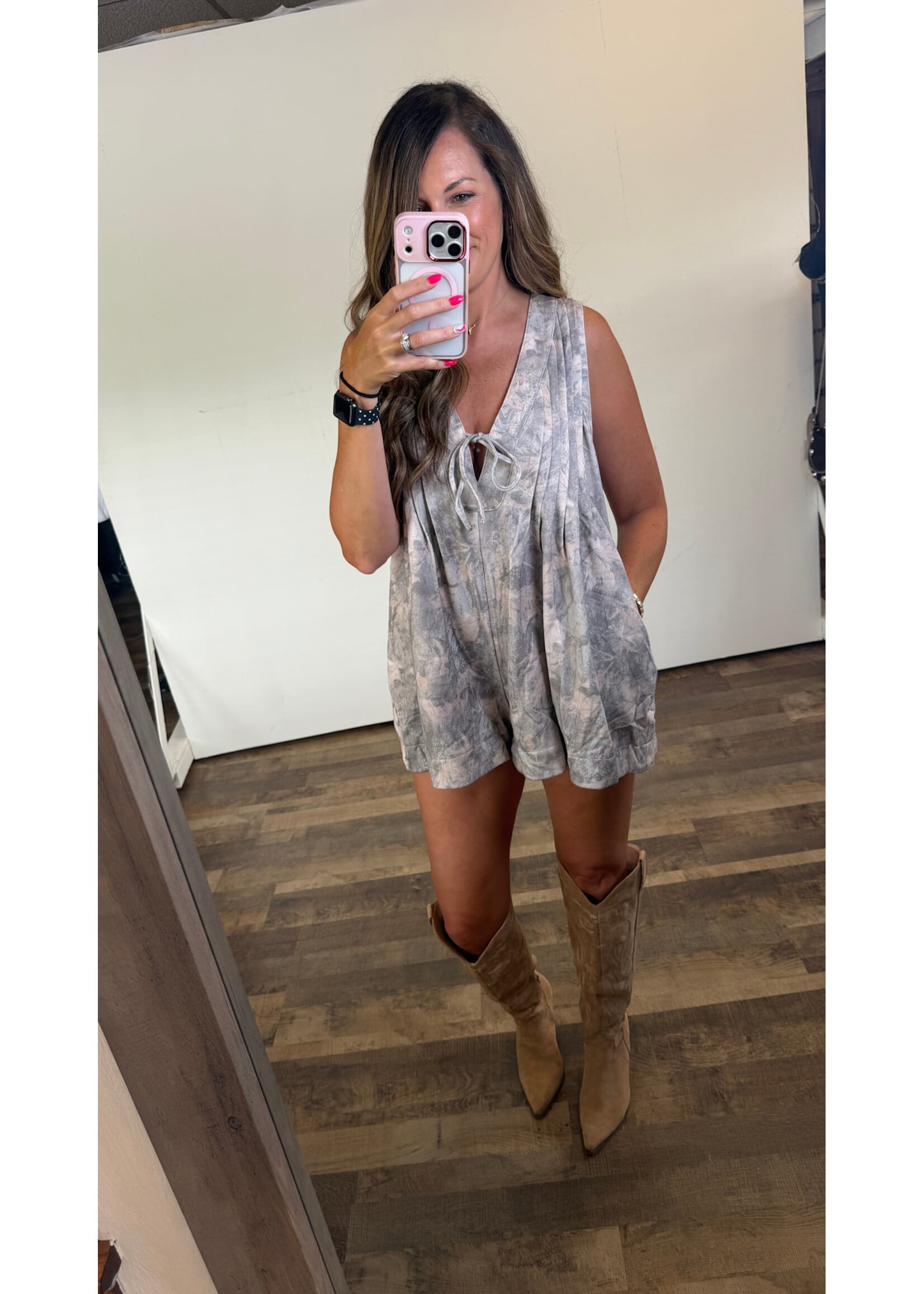 Play Something Country Camo Romper