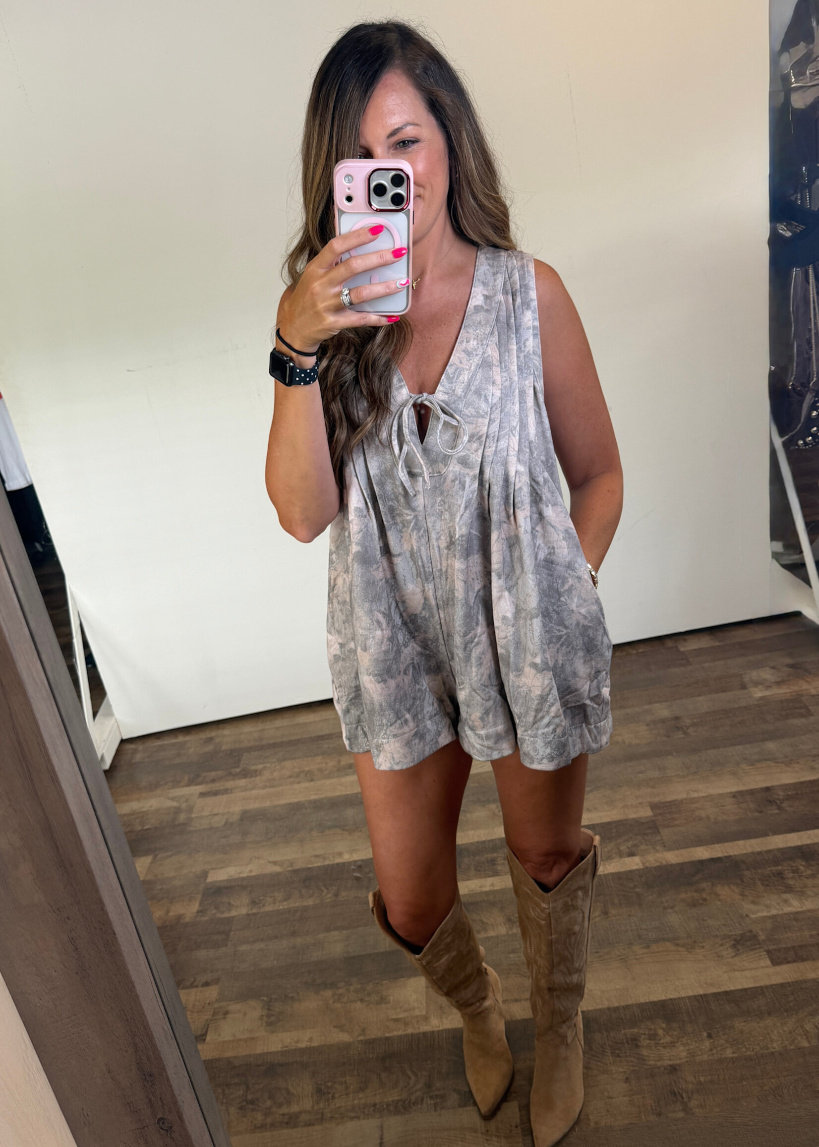 Play Something Country Camo Romper