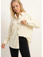 Wesley Waffle Knit Shacket