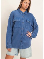 Wesley Waffle Knit Shacket