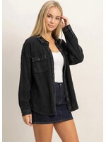 Wesley Waffle Knit Shacket