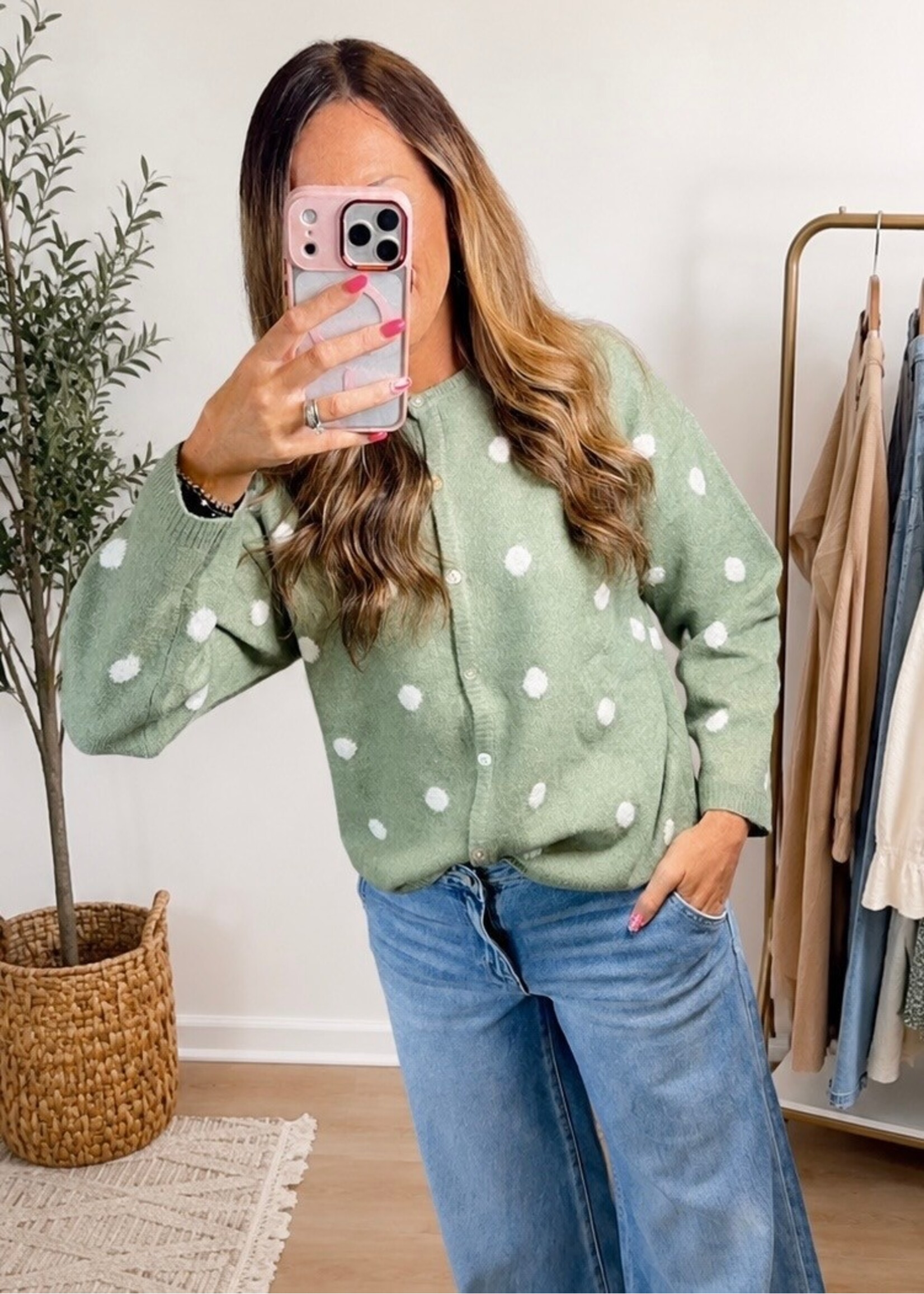 Emma Polka Dot Cardigan