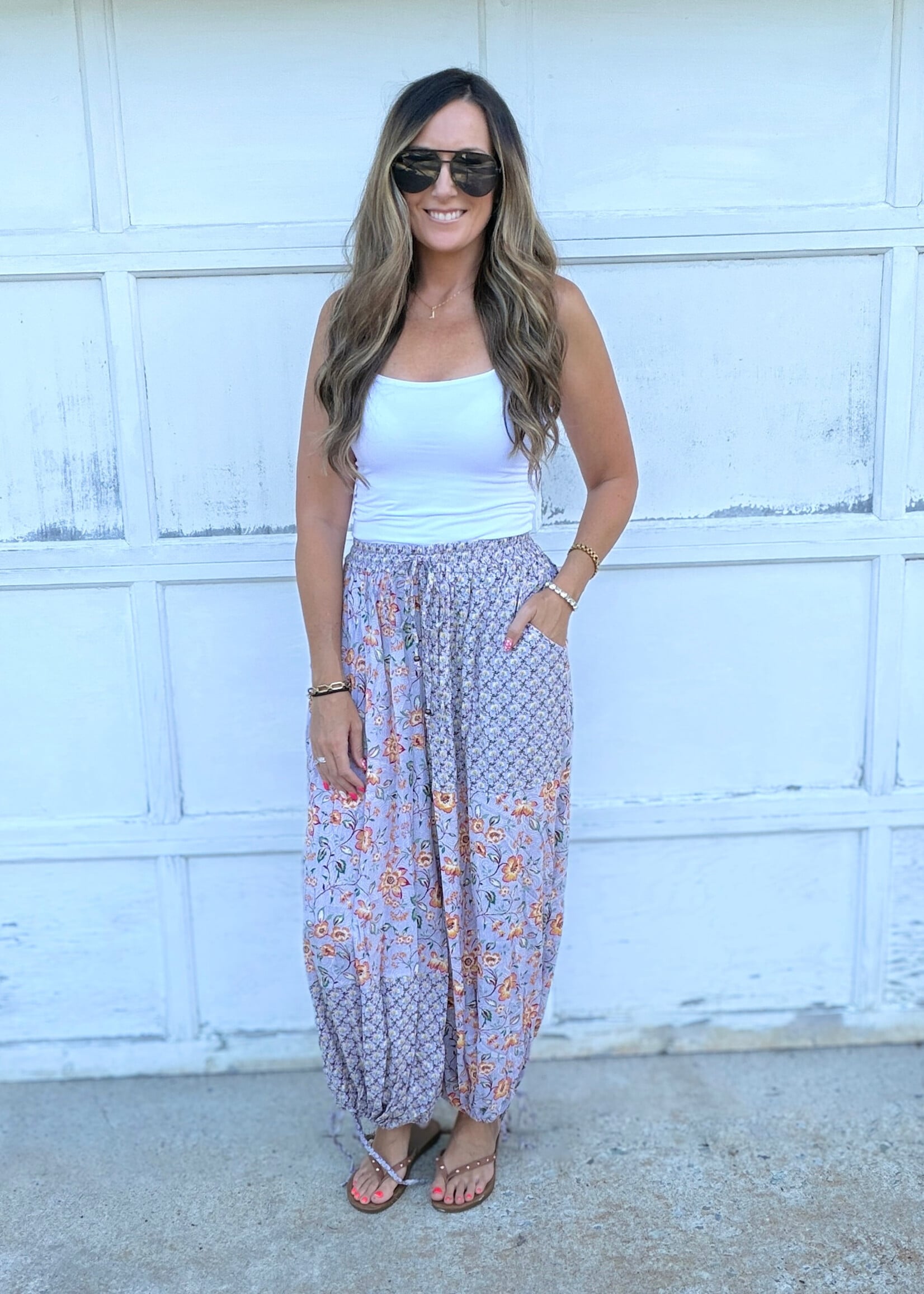 Lavender Meadow Pants
