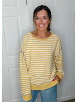 Chasing Autumn Striped Sweater