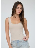 City Lights Studded Tank
