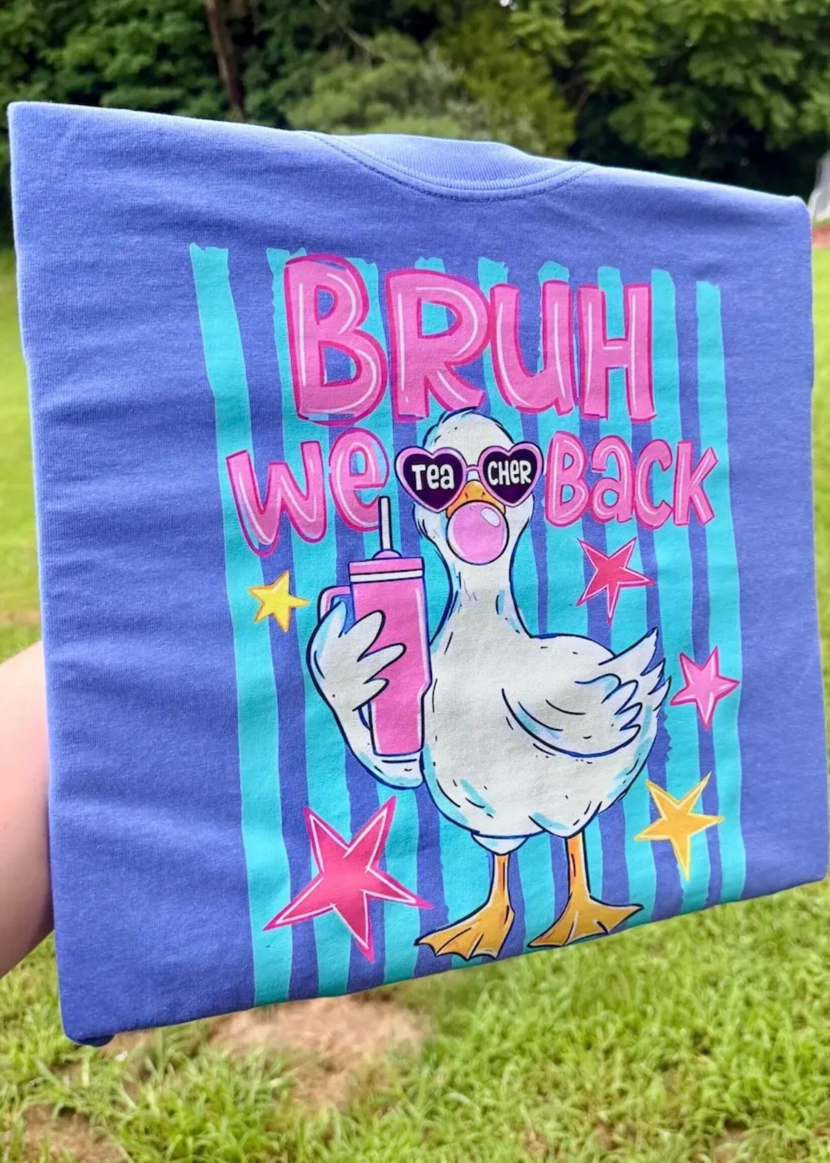 We Back Teacher Graphic Tee