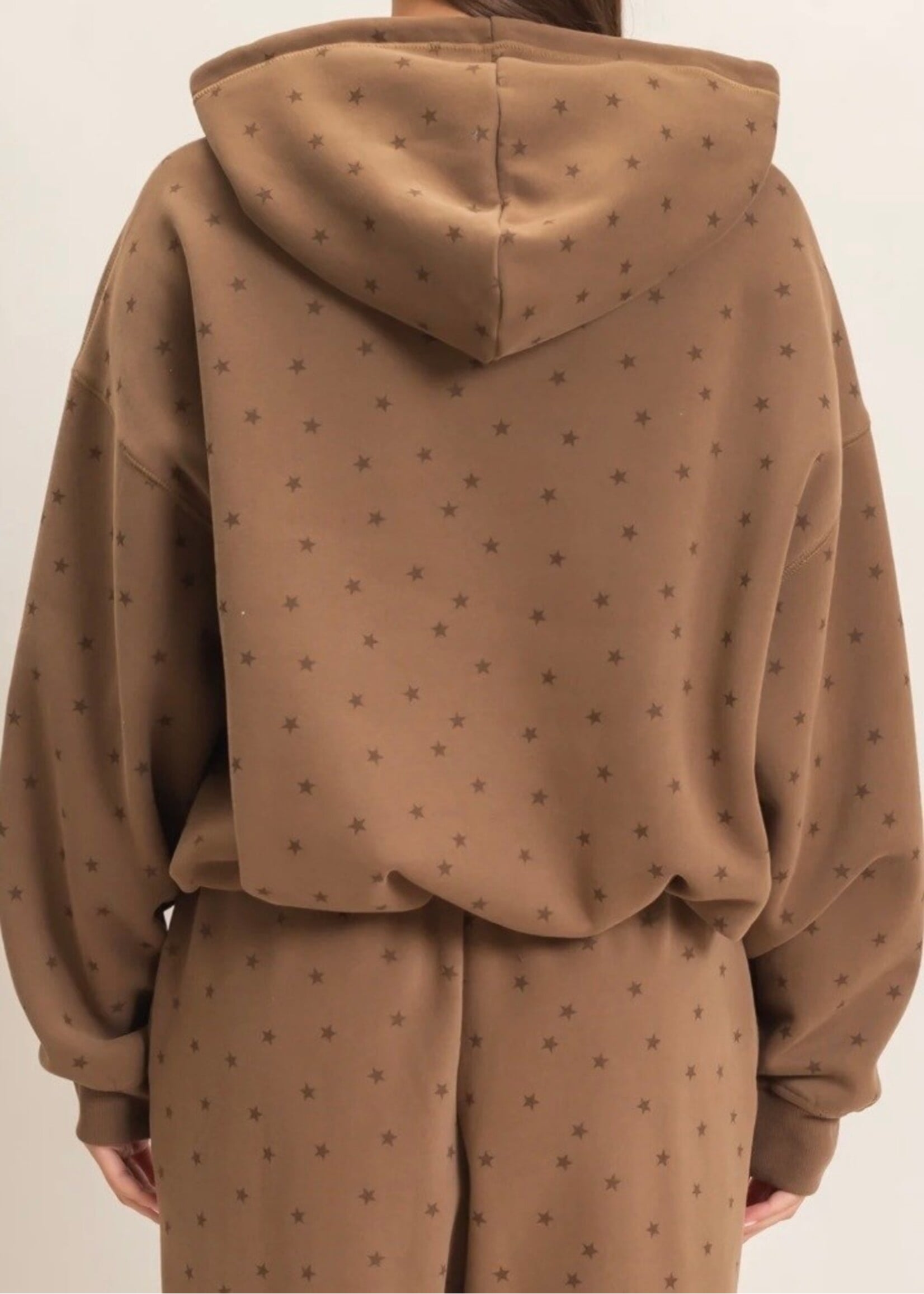 Cosmic Crush Bubble Hem Hoodie