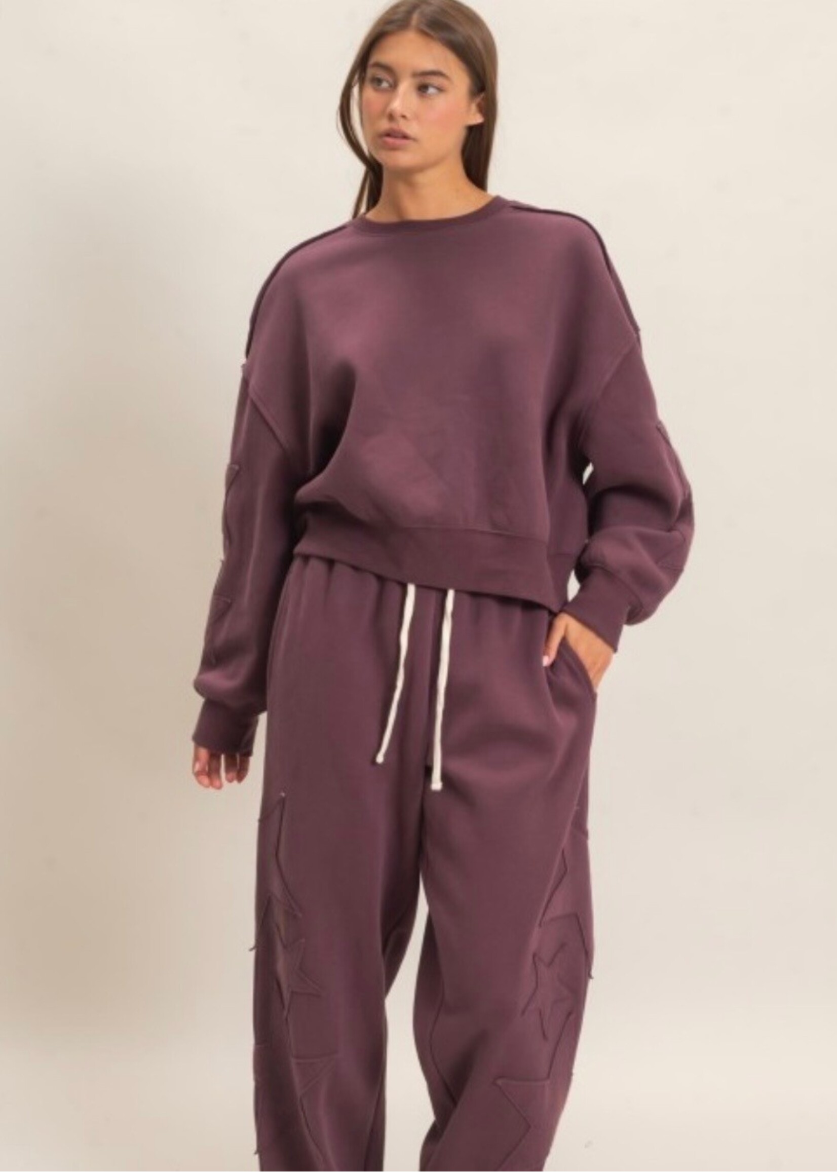 Savina Star Patch Sweatshirt
