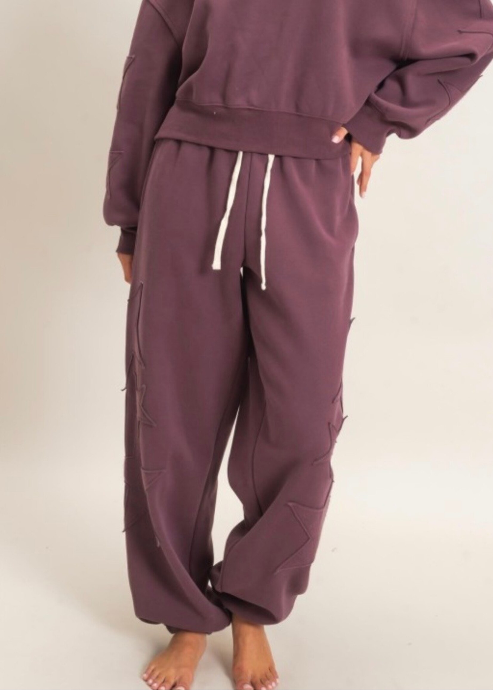 Savina Star Patch Joggers