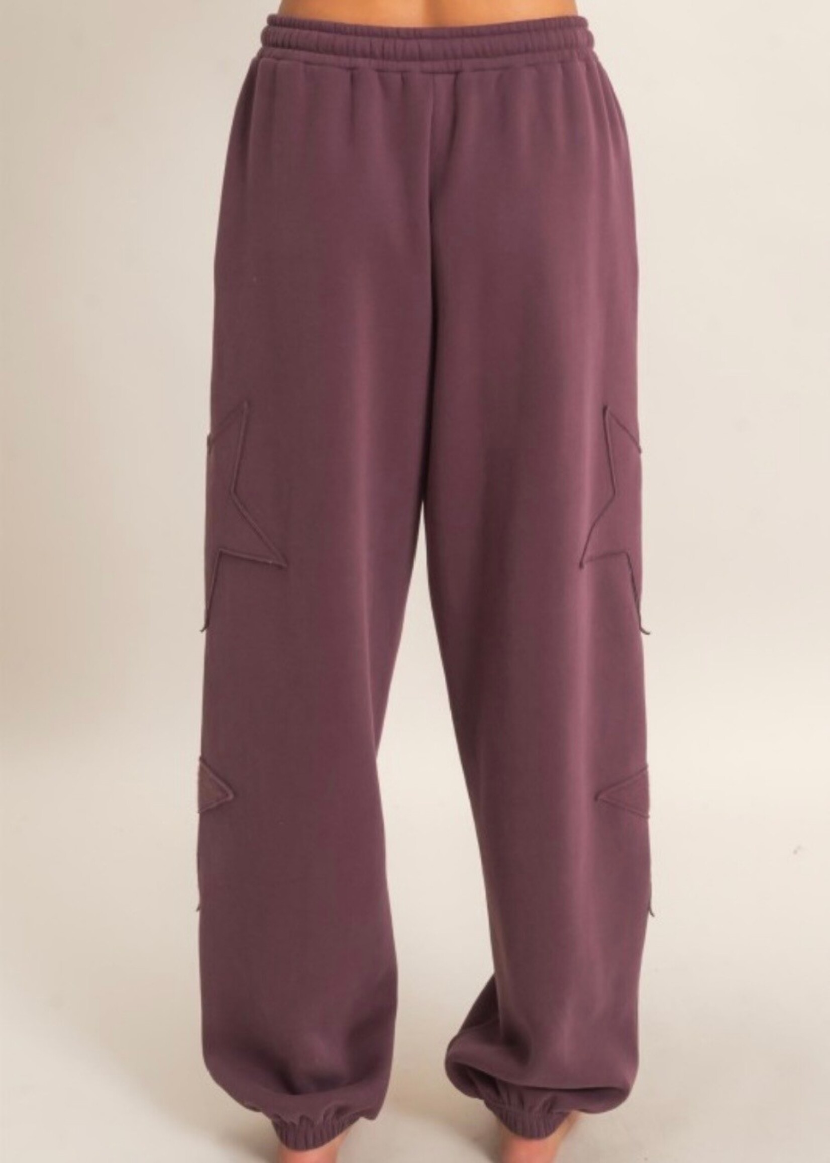 Savina Star Patch Joggers