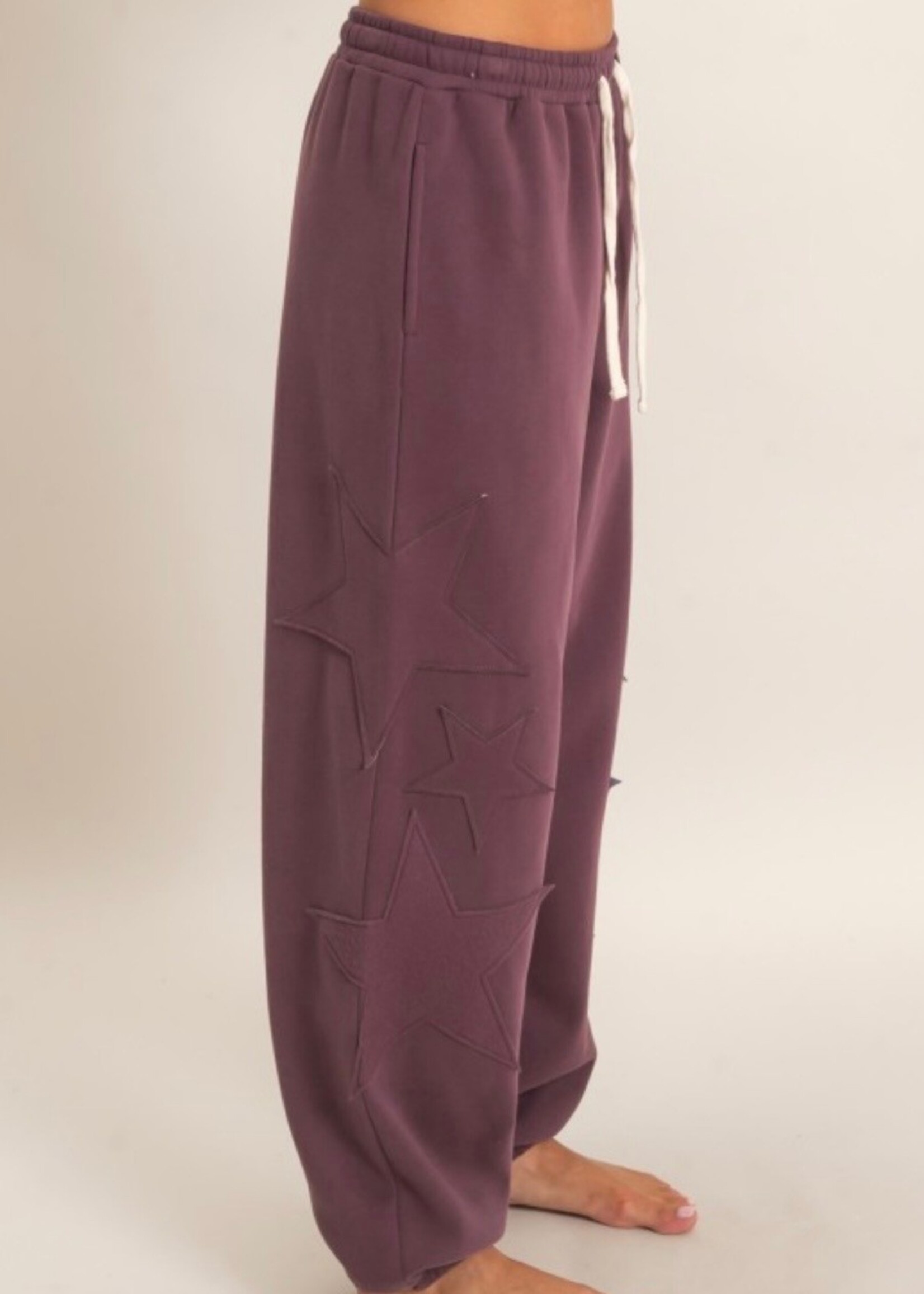 Savina Star Patch Joggers