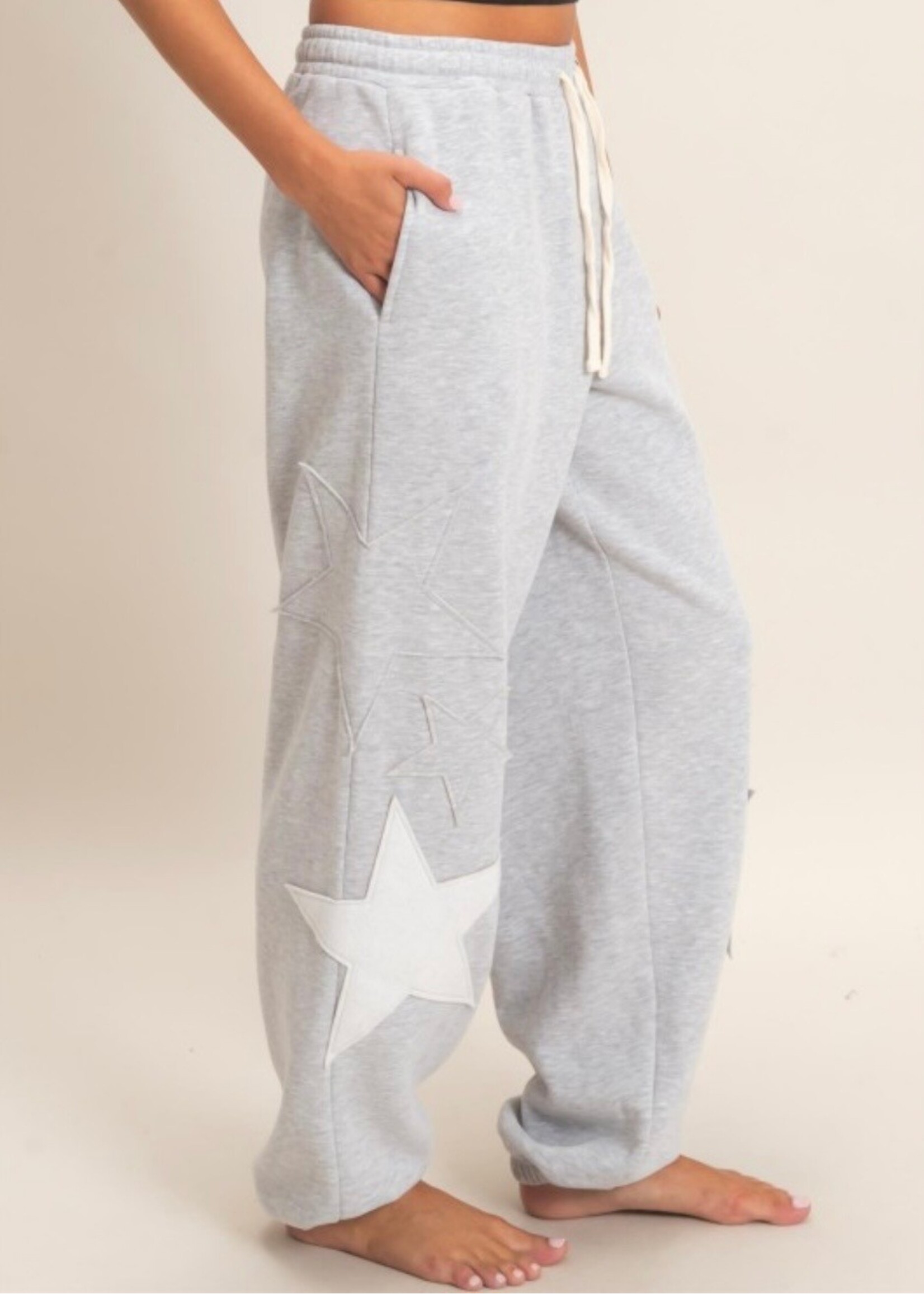 Savina Star Patch Joggers