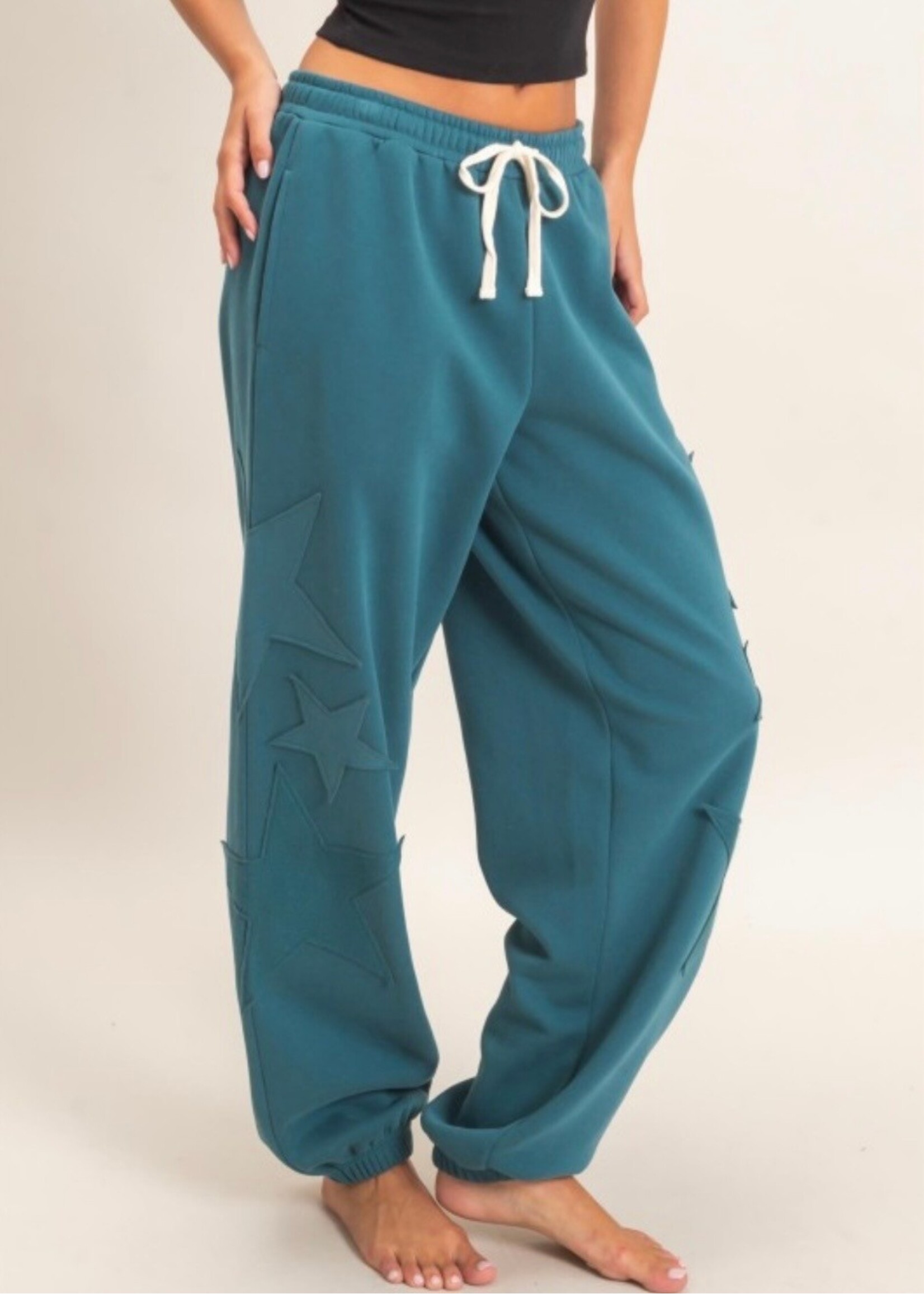 Savina Star Patch Joggers