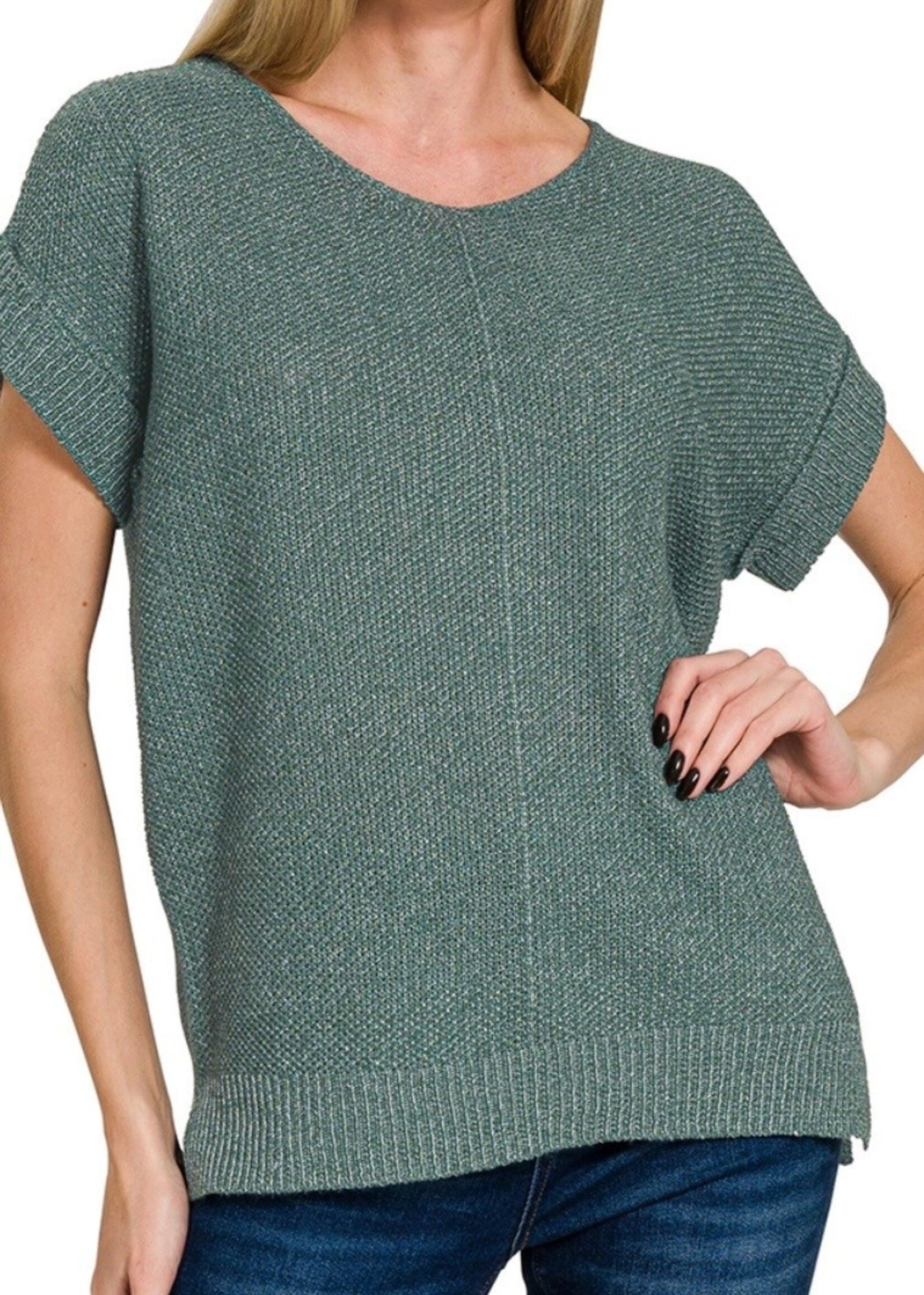 Ashlee Short Sleeve Sweater