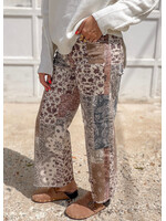 Risen Wanderlust Patchwork Jeans