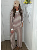 Rayna Ribbed  Striped Set