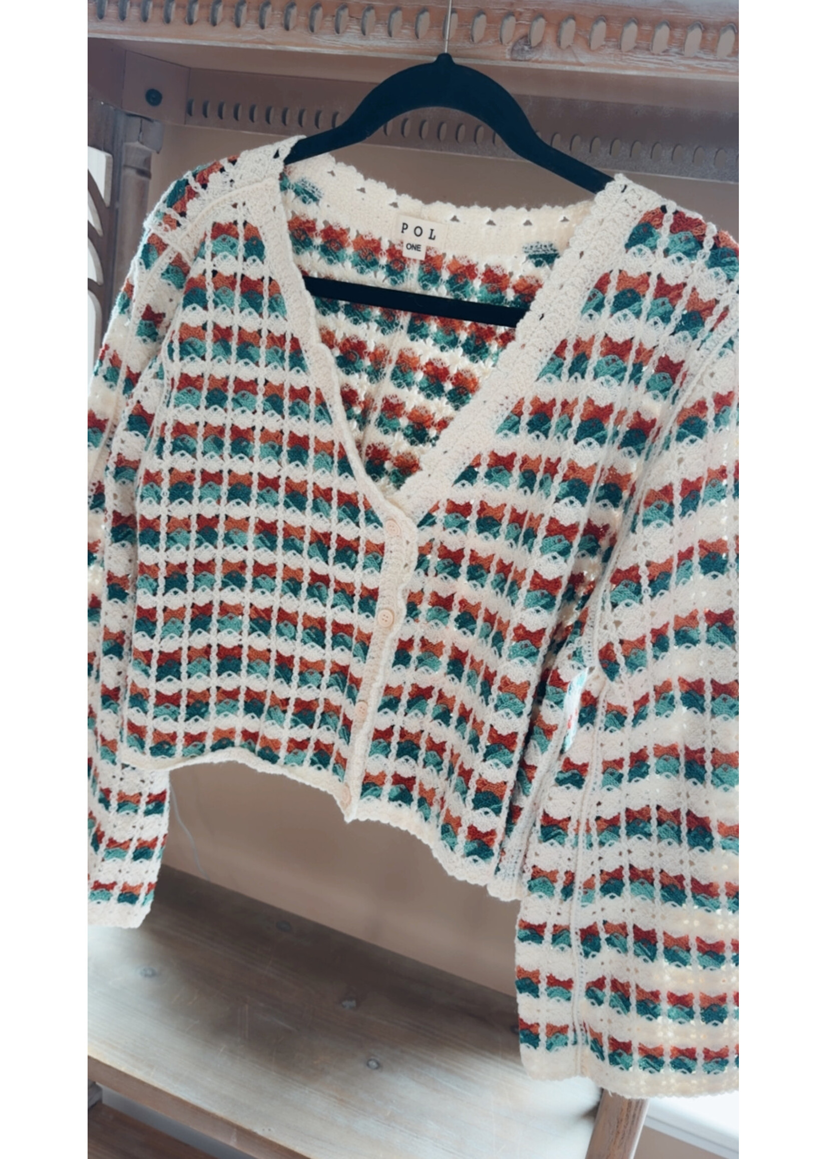 Retro Charm Sweater