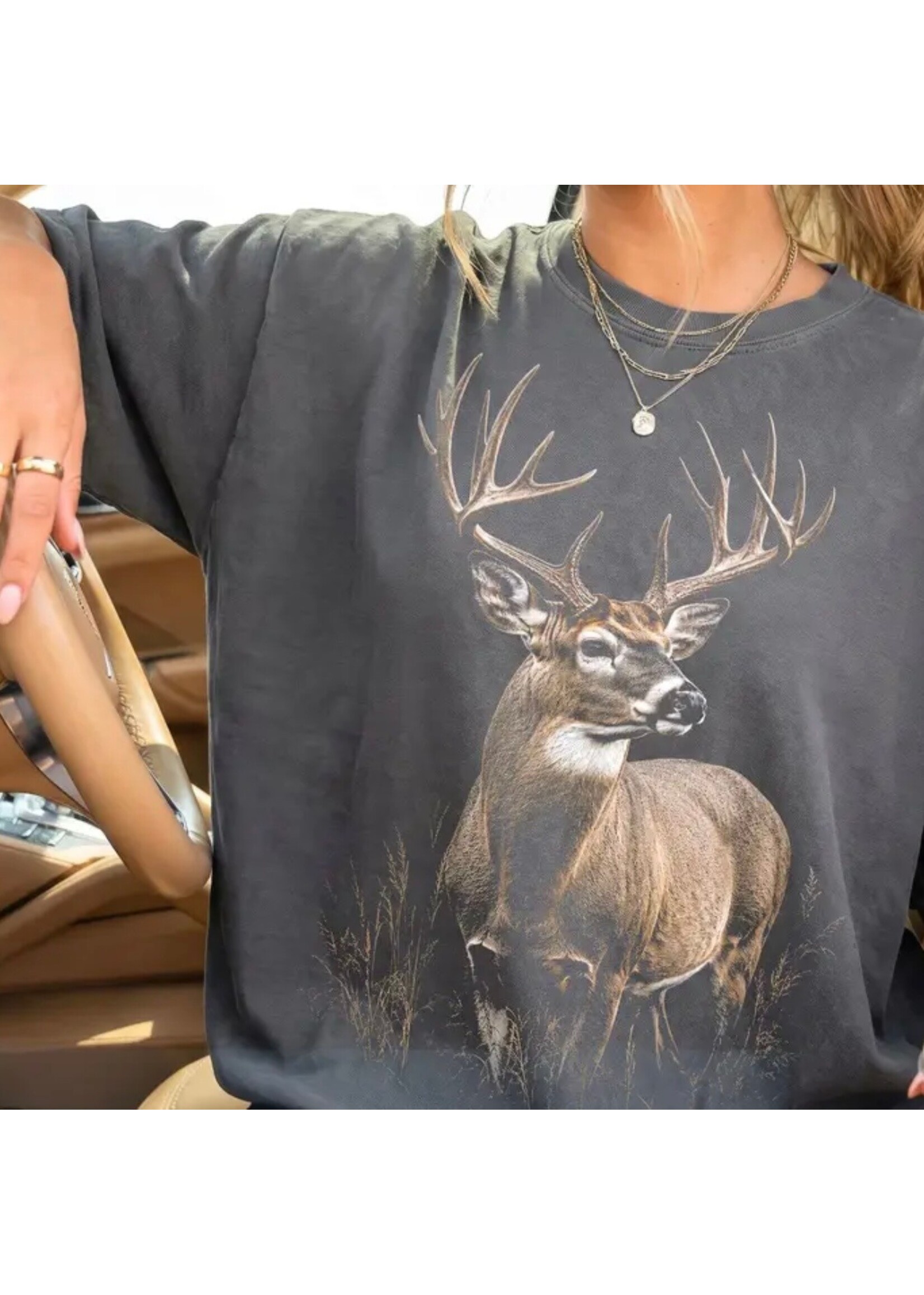 Vintage Buck Graphic Tee