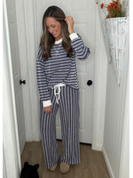 Rayna Ribbed Striped Set