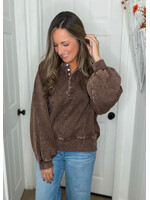 Kye Acid Wash Pullover