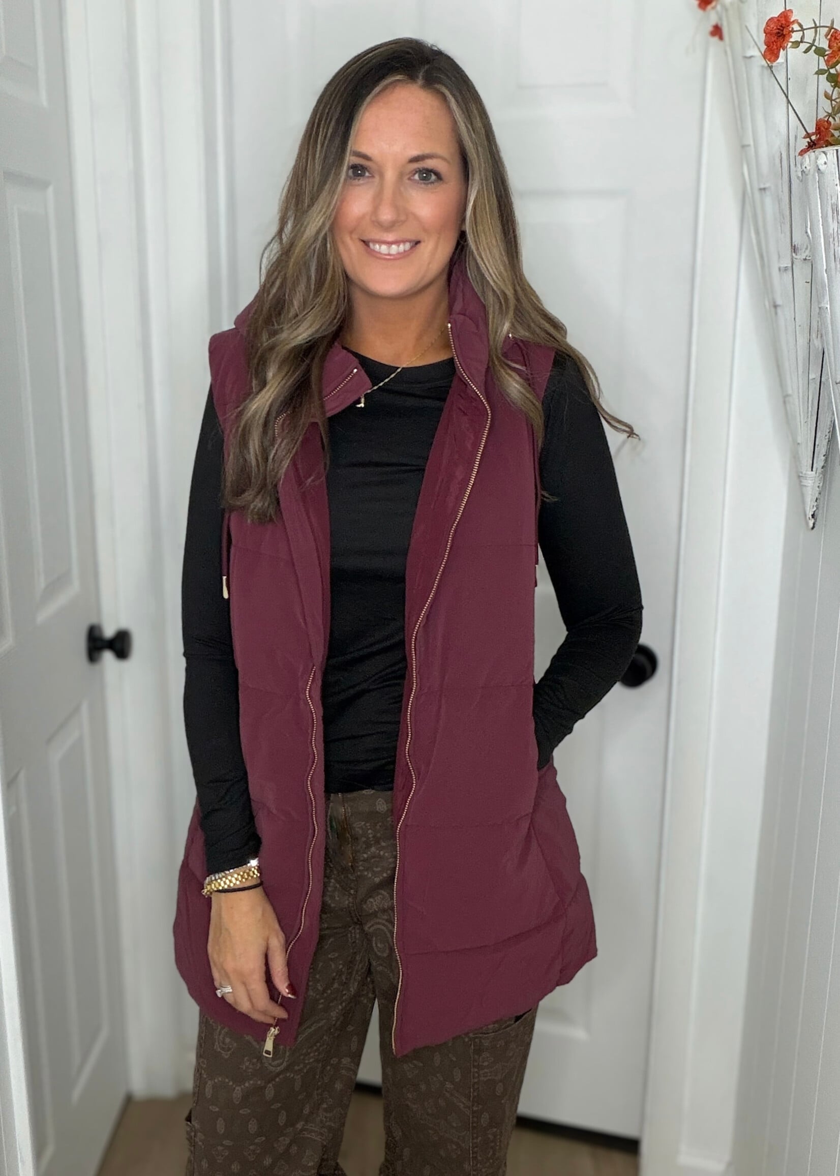 Conlin Hooded Puffer Vest