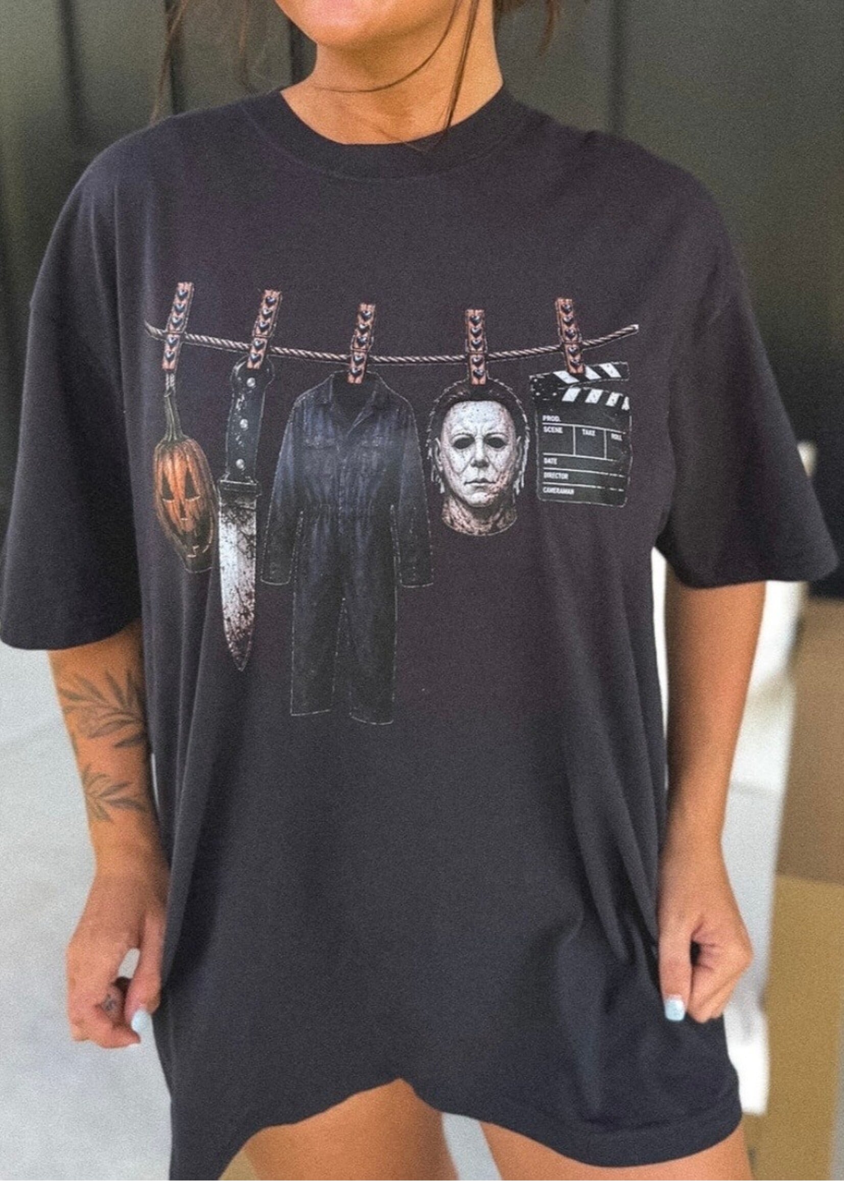Michael Myers Hanging Graphic Tee
