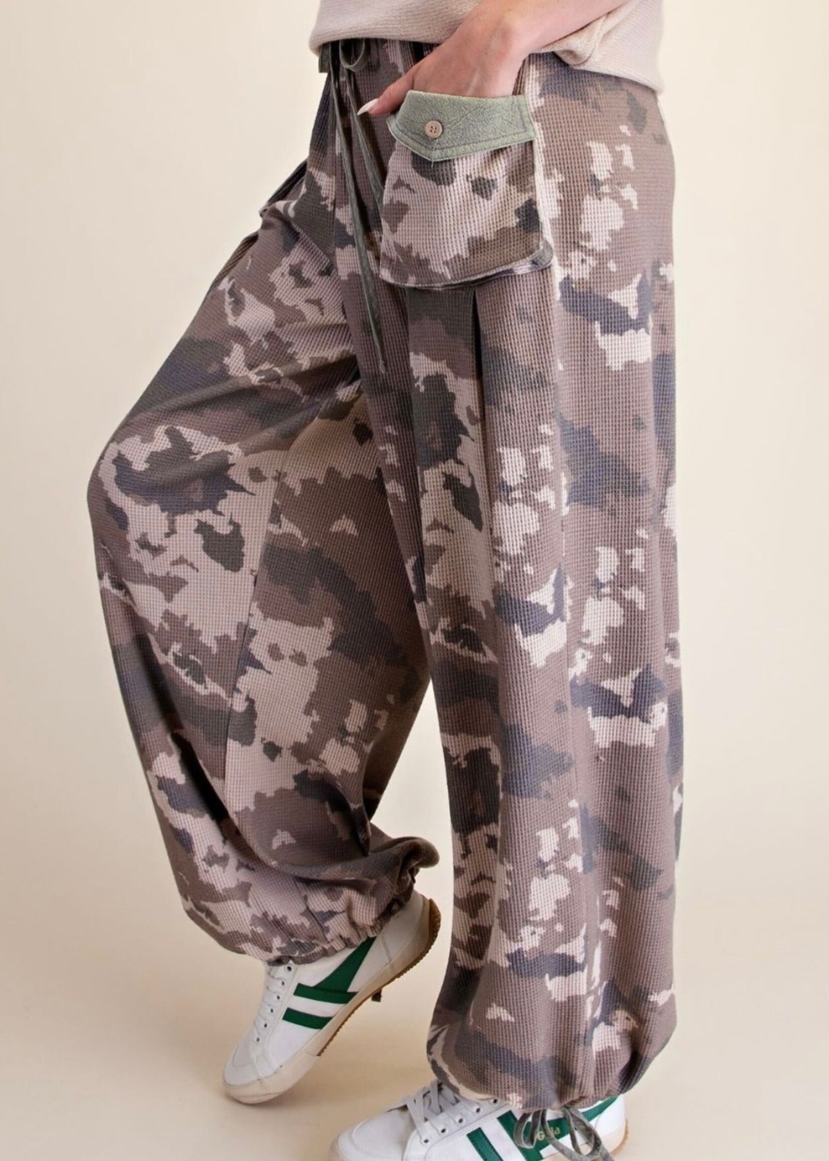 Camo Crush Cargo Pants