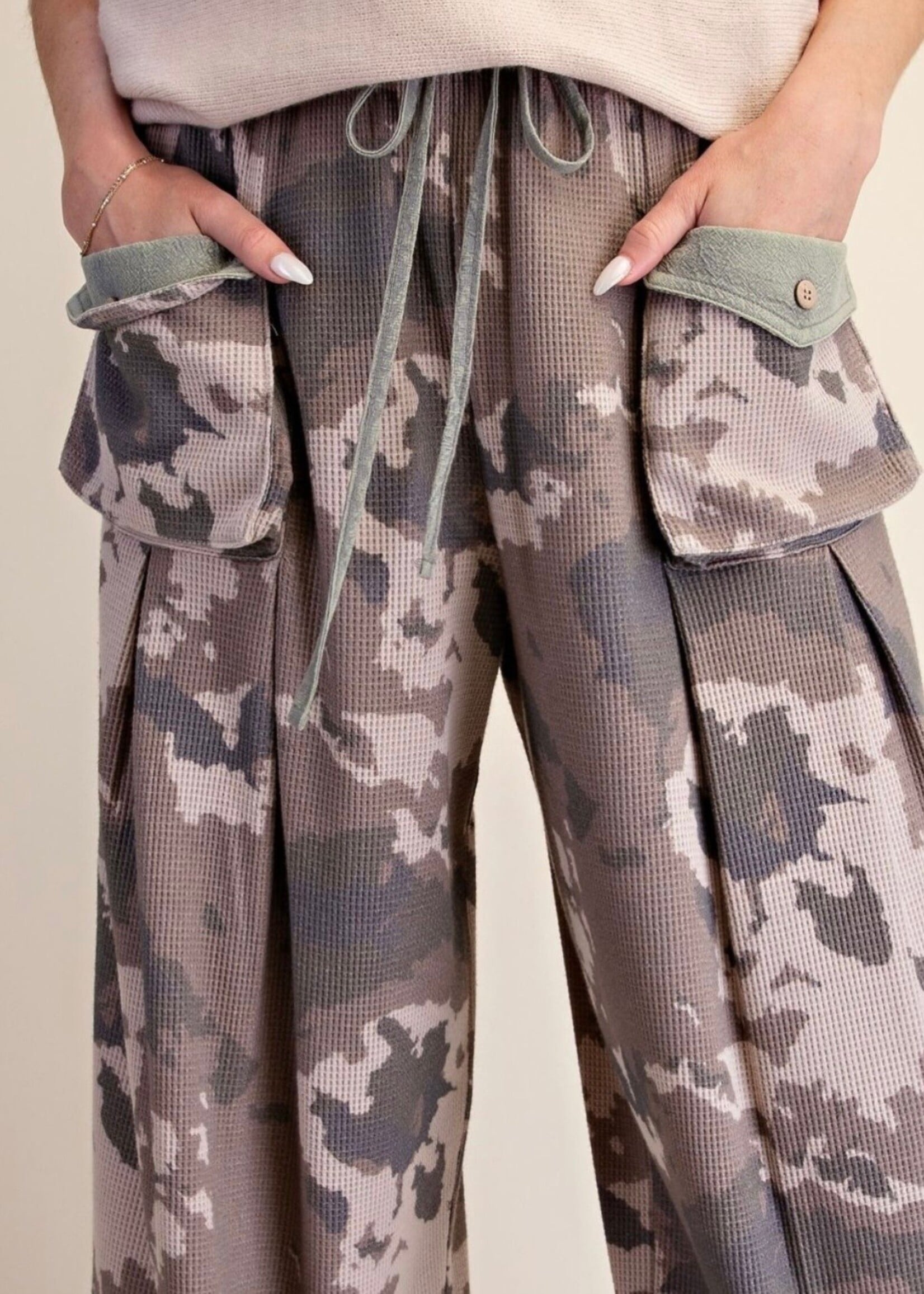 Camo Crush Cargo Pants