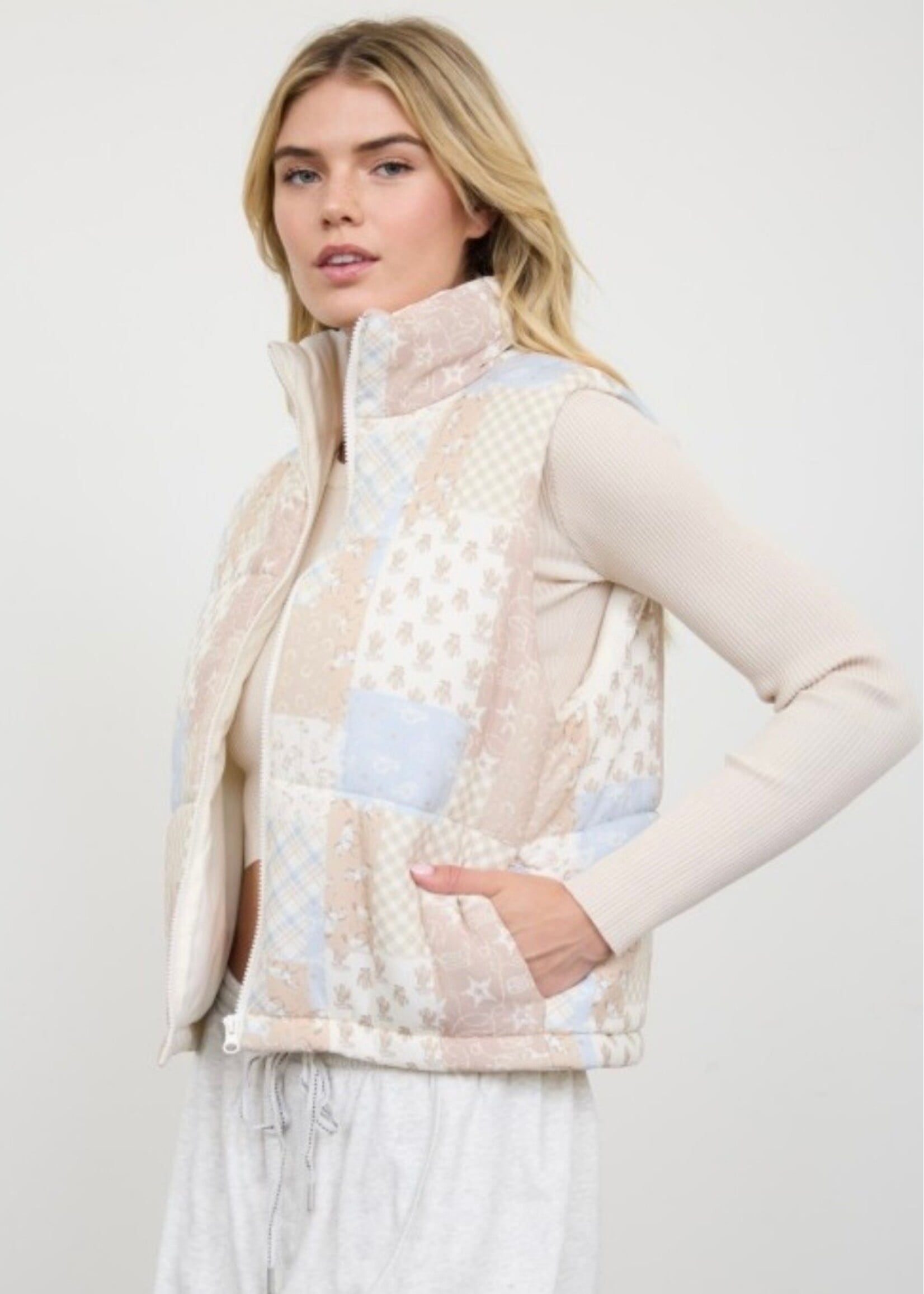 Western Wishes Quilted Vest