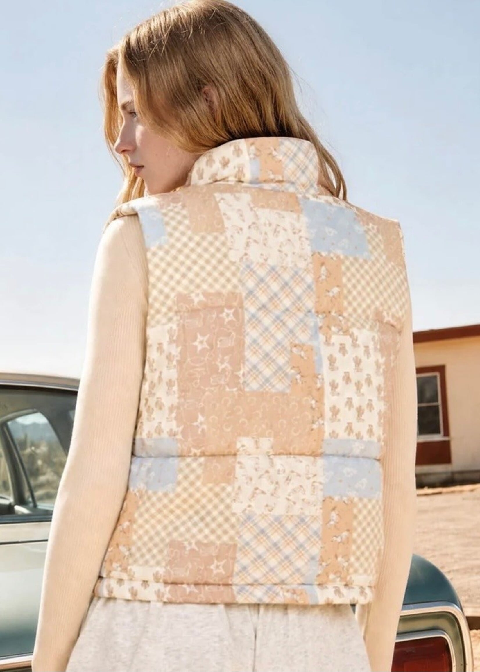 Western Wishes Quilted Vest