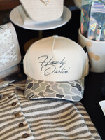 Howdy Darlin Duck Camo Hat
