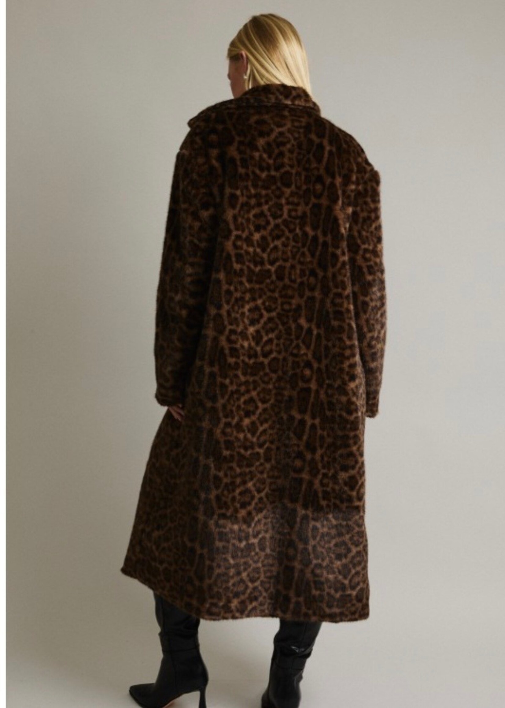 Fierce & Fabulous Leopard Fur Coat