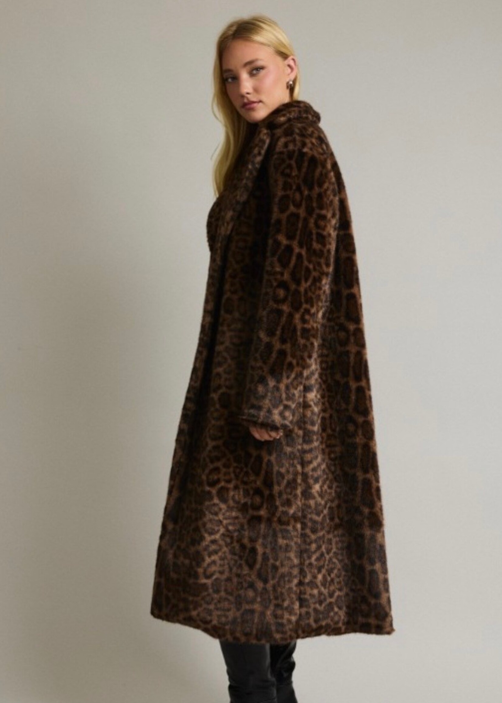 Fierce & Fabulous Leopard Fur Coat