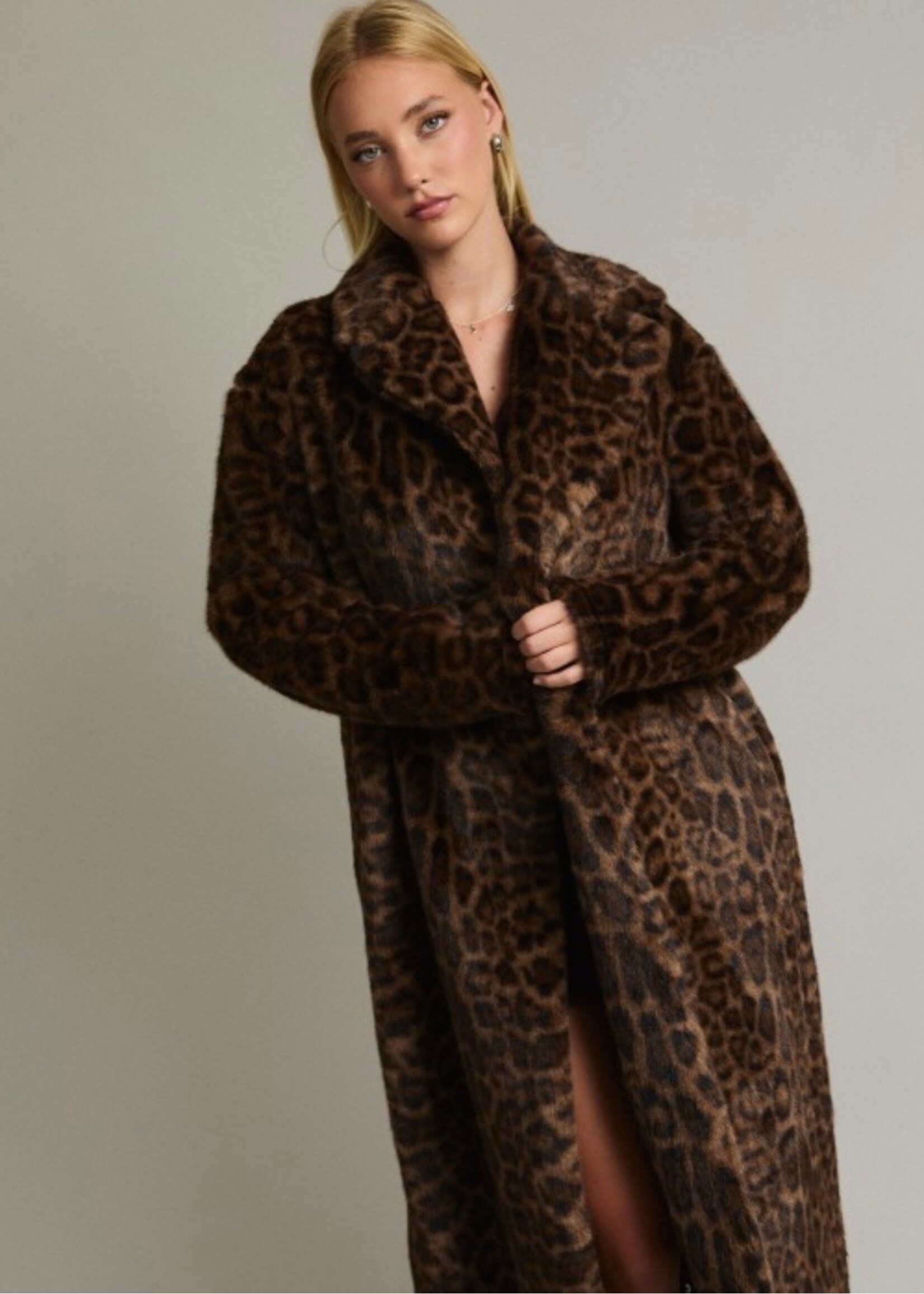 Fierce & Fabulous Leopard Fur Coat